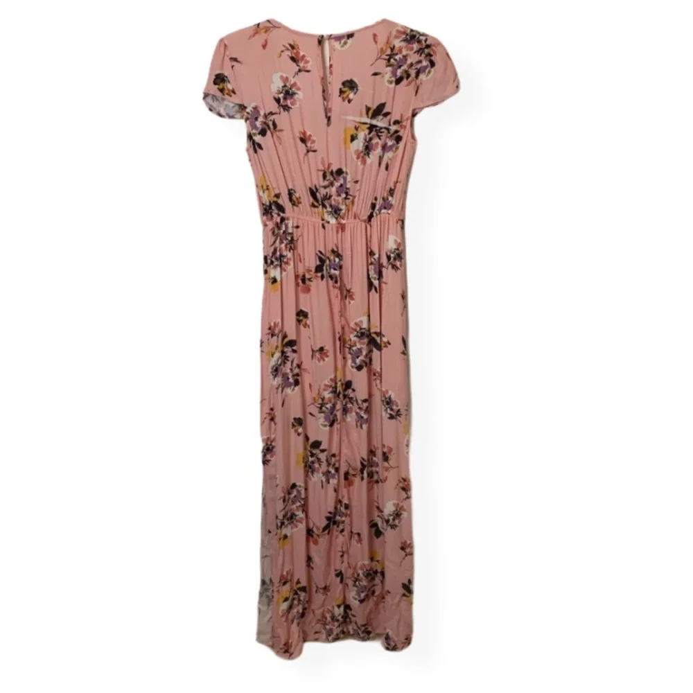 Row A Blush Floral Maxi Dress Nordstrom - Picture 3 of 6